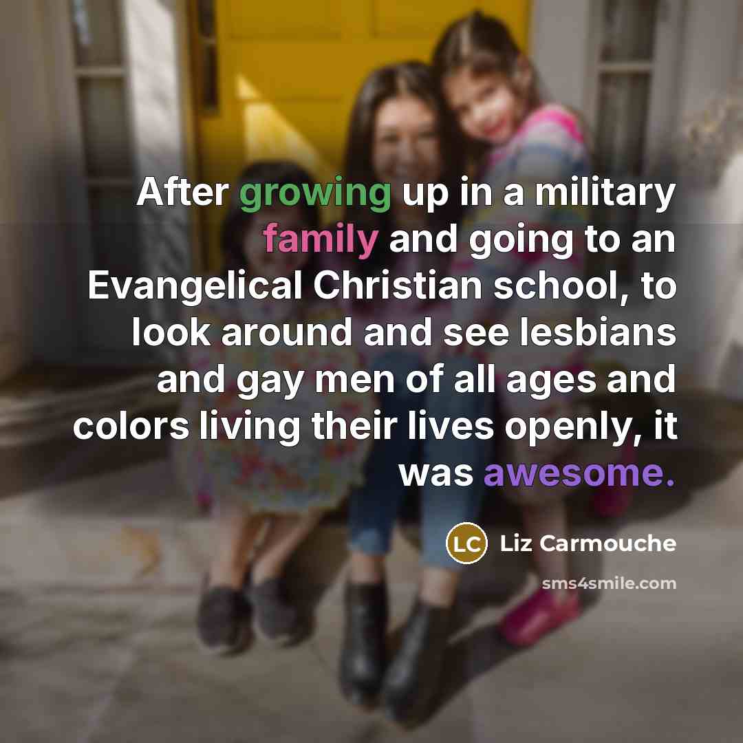 “After growing up in a military family and going to…” quote by Liz Carmouche