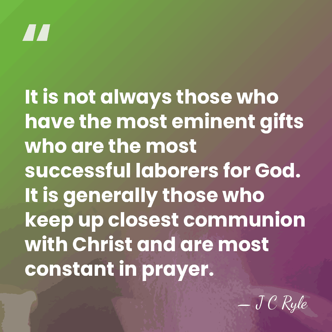 It is not always those who have the most eminent gifts who&hellip; - J C Ryle