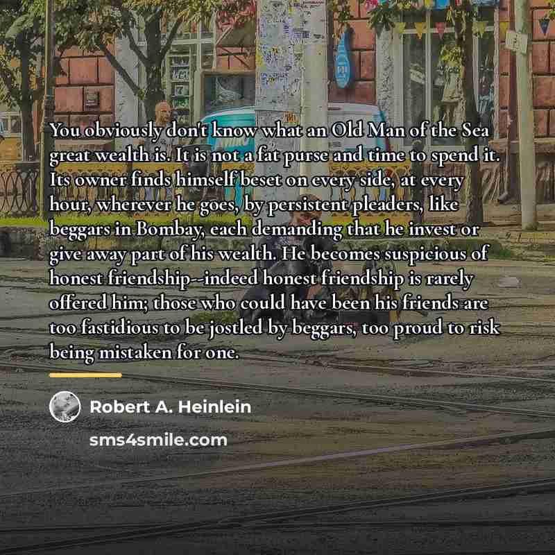 “You obviously don't know what an Old Man of the…” quote by Robert A. Heinlein