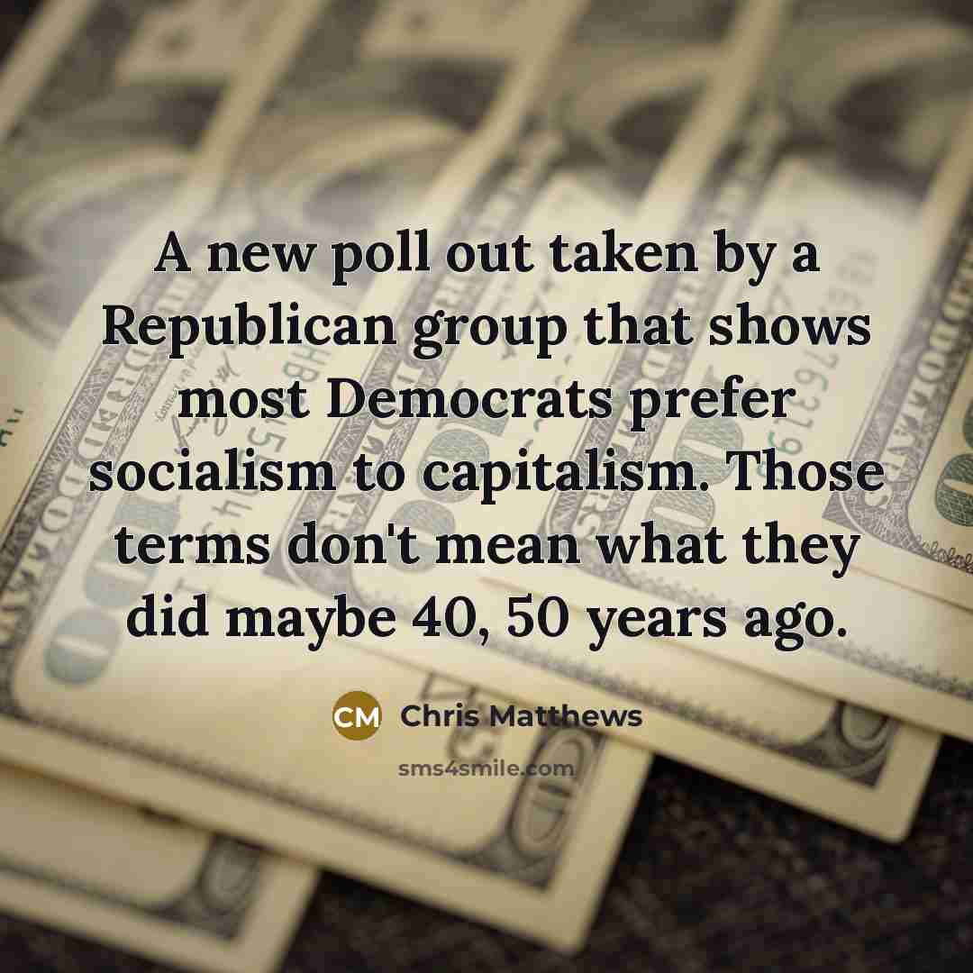 “A new poll out taken by a Republican group that…” quote by Chris Matthews