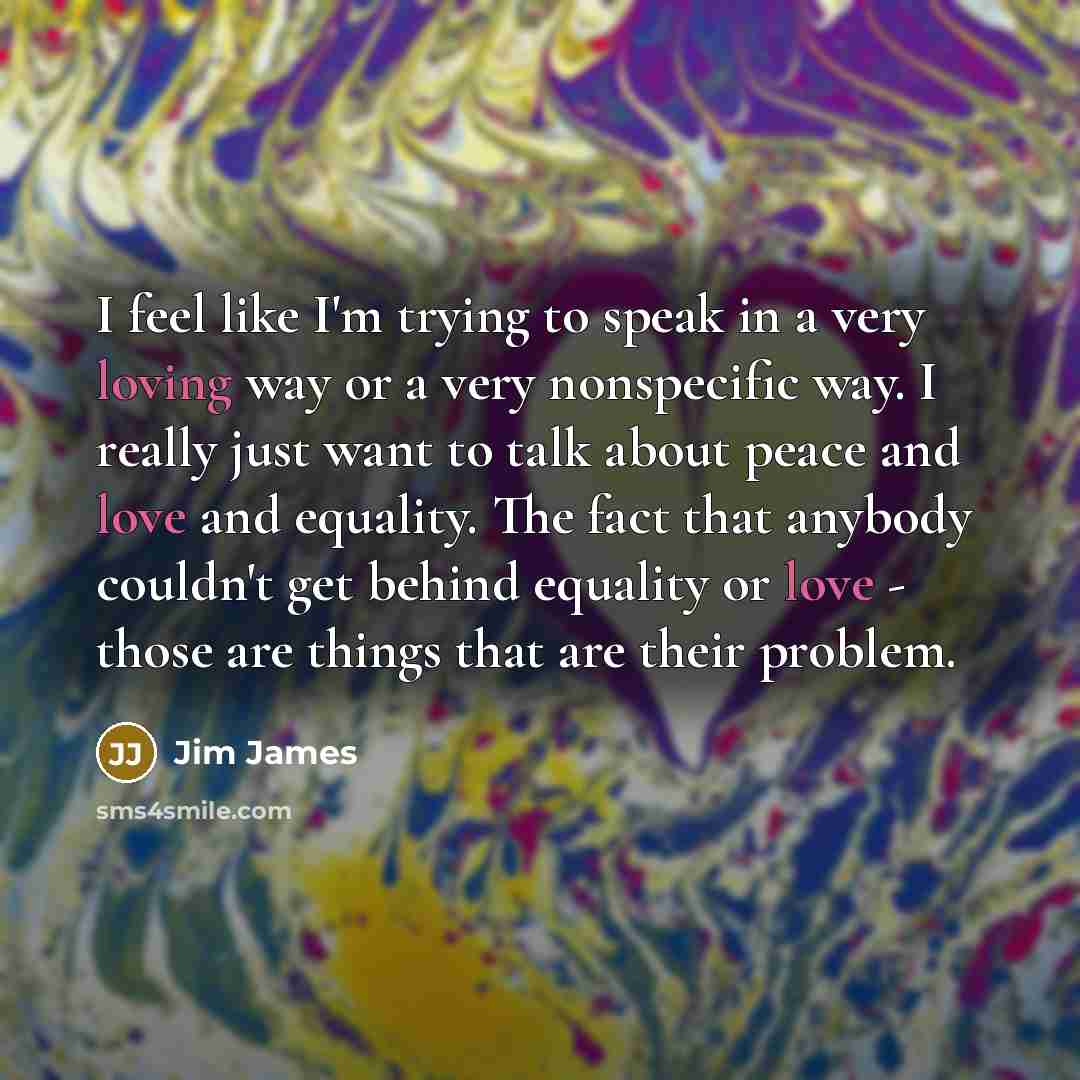 “I feel like I'm trying to speak in a very…” quote by Jim James