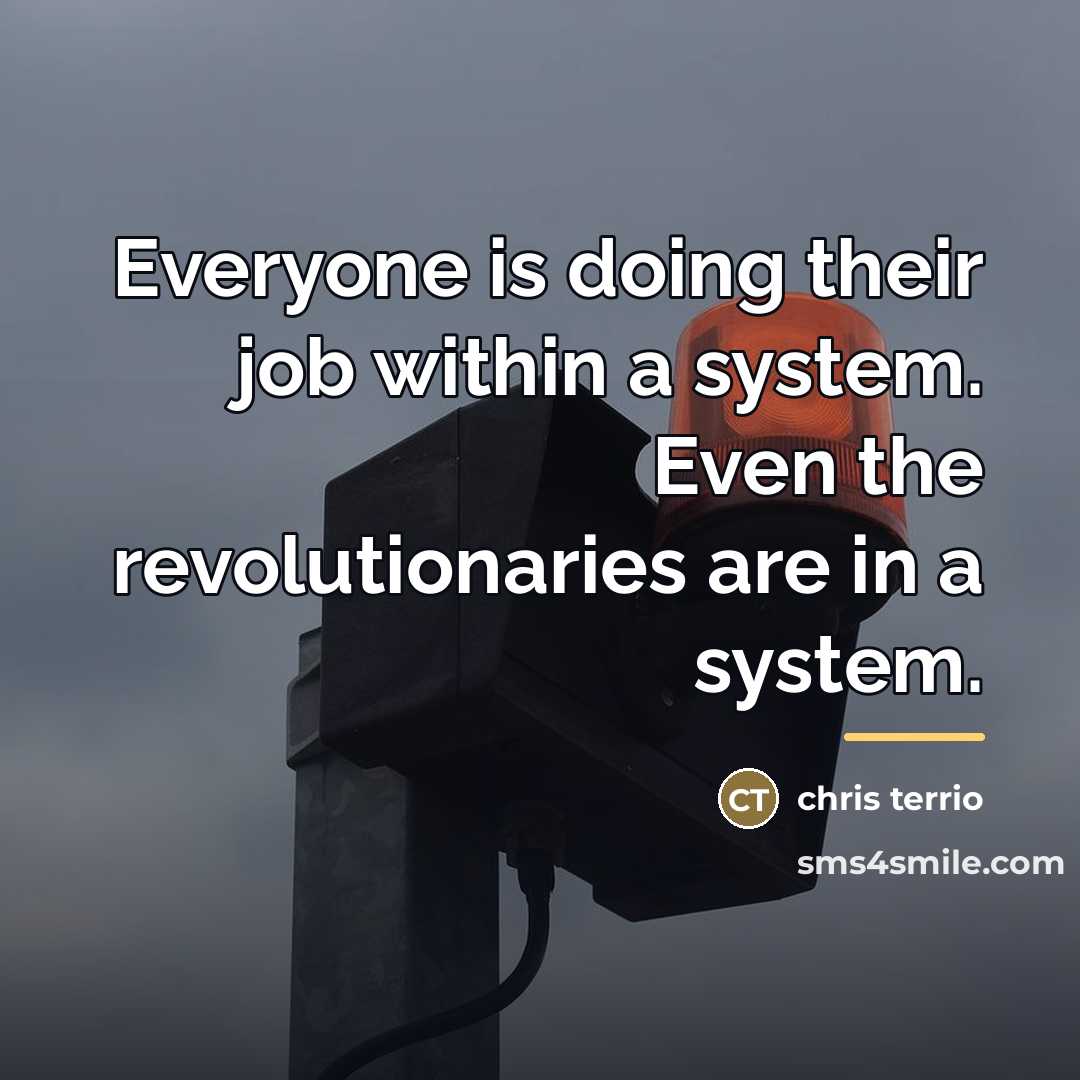 “Everyone is doing their job within a system. Even the…” quote by Chris Terrio