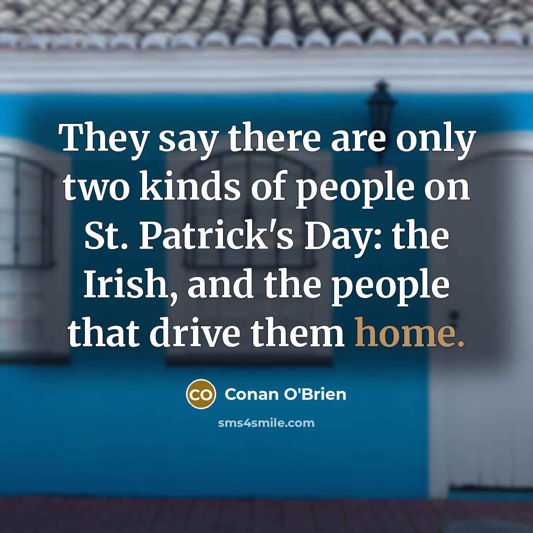 “They say there are only two kinds of people on…” quote by Conan O'Brien