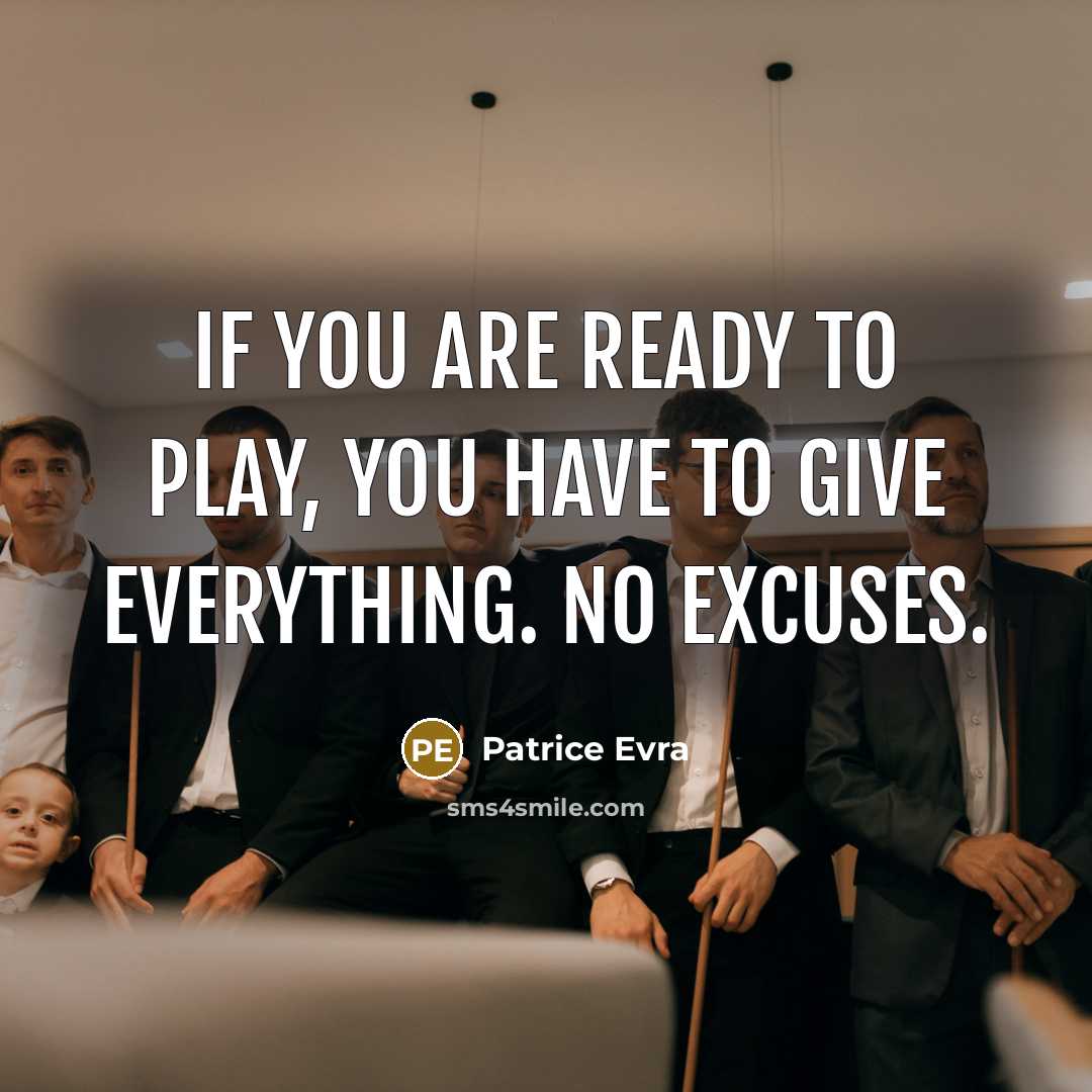 “If you are ready to play, you have to give…” quote by Patrice Evra