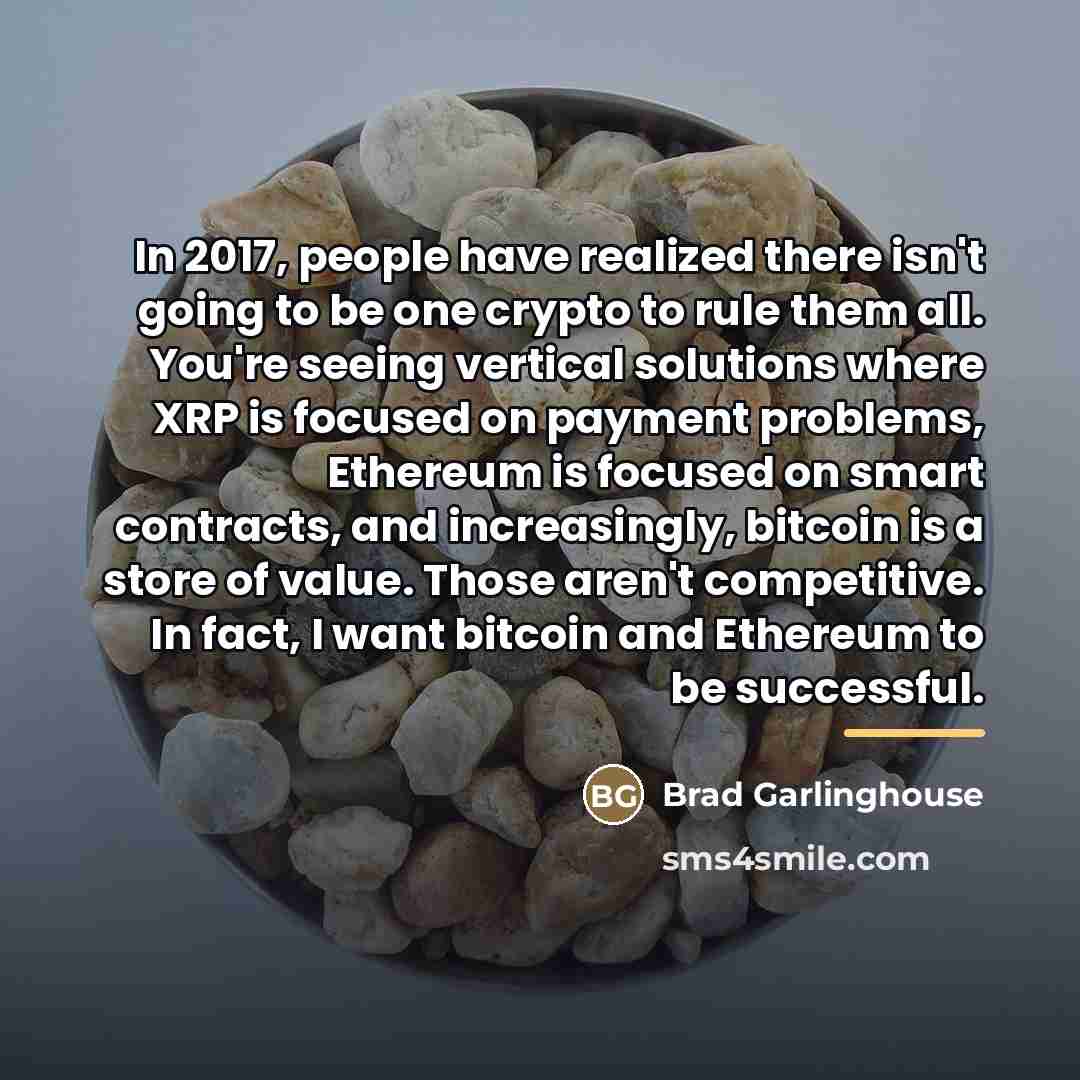 “In 2017, people have realized there isn't going to be…” quote by Brad Garlinghouse