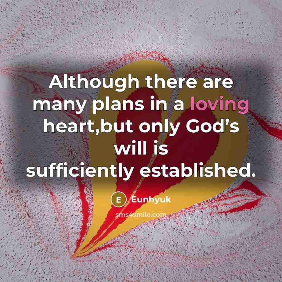 “Although there are many plans in a loving heart,but only…” quote by Eunhyuk