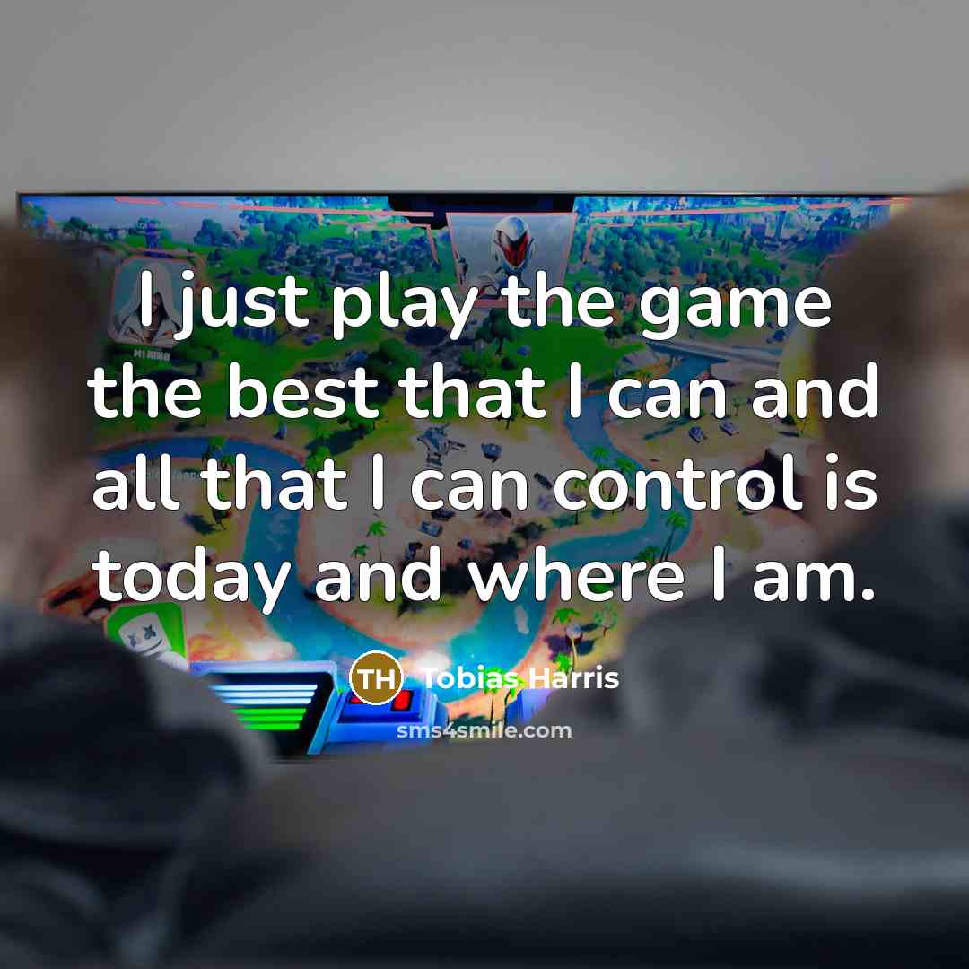 “I just play the game the best that I can…” quote by Tobias Harris