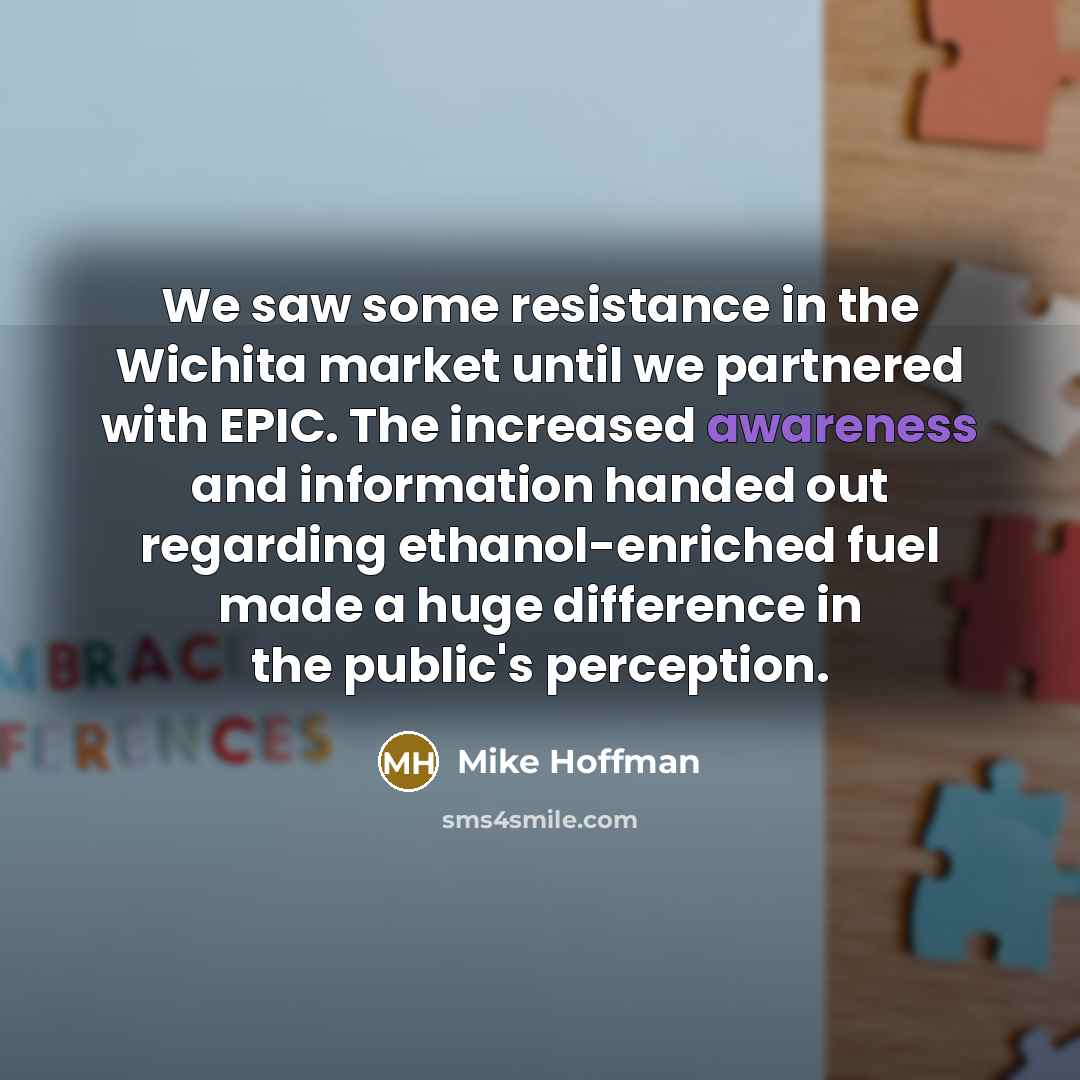 “We saw some resistance in the Wichita market until we…” quote by Mike Hoffman