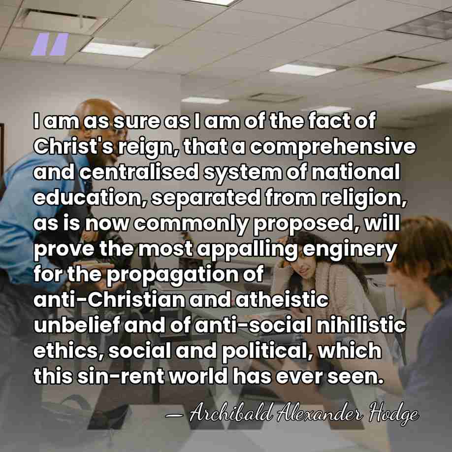 I am as sure as I am of the fact of Christ's&hellip; - Archibald Alexander Hodge