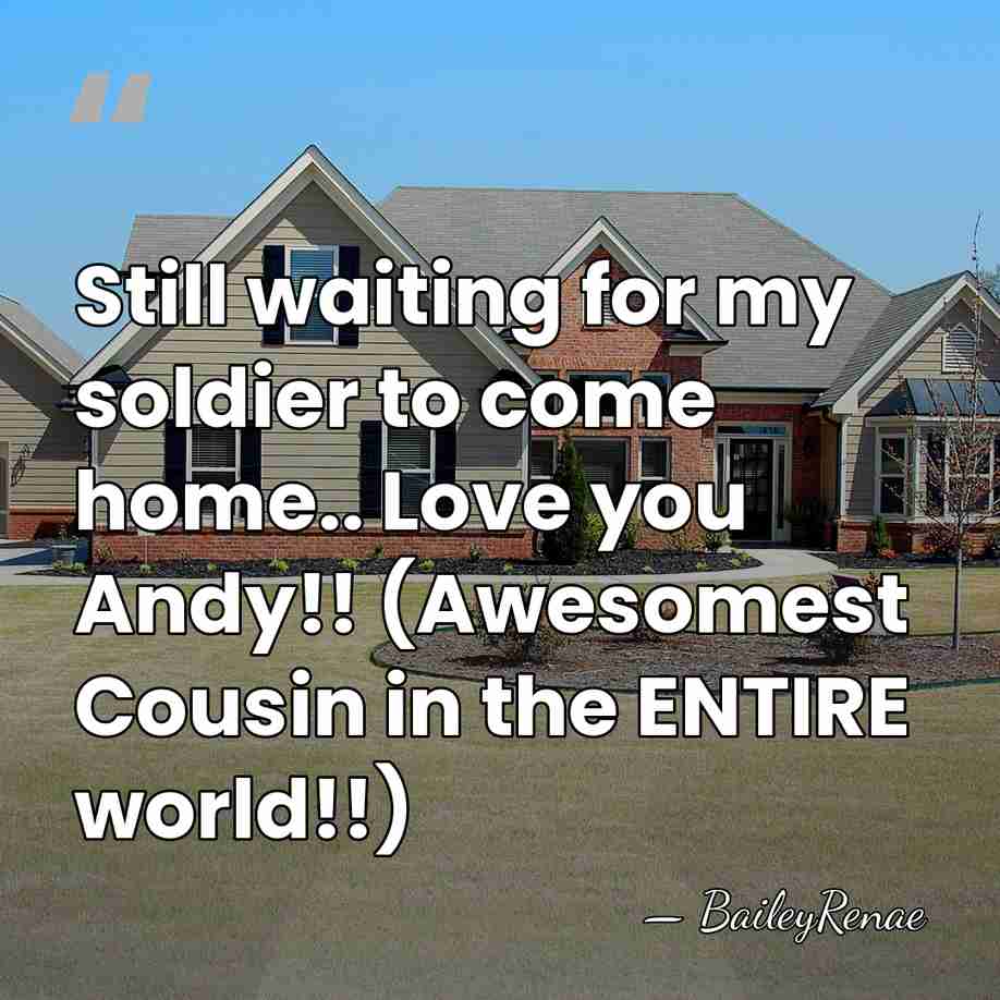 Still waiting for my soldier to come home.. Love you Andy!! (Awesomest&hellip; - BaileyRenae