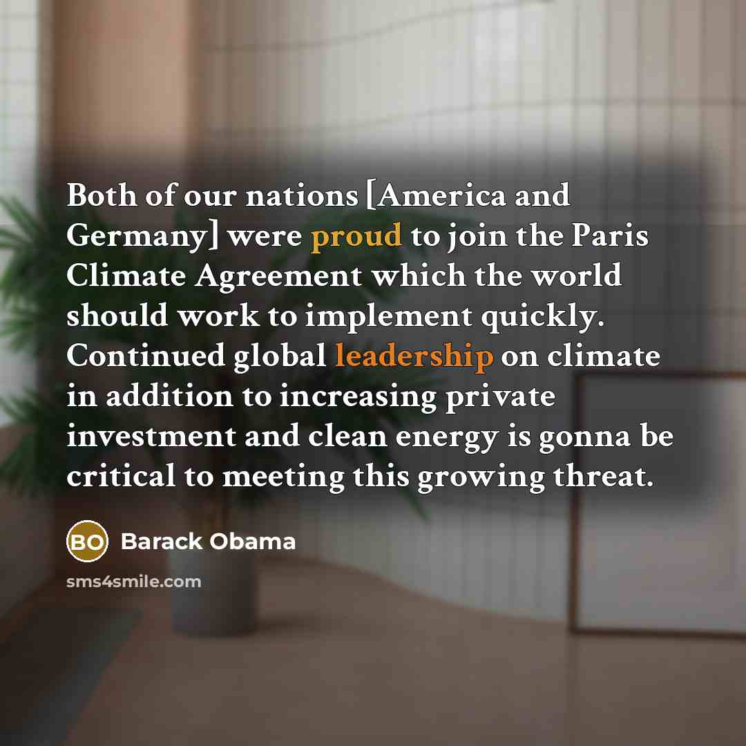 “Both of our nations [America and Germany] were proud to…” quote by Barack Obama