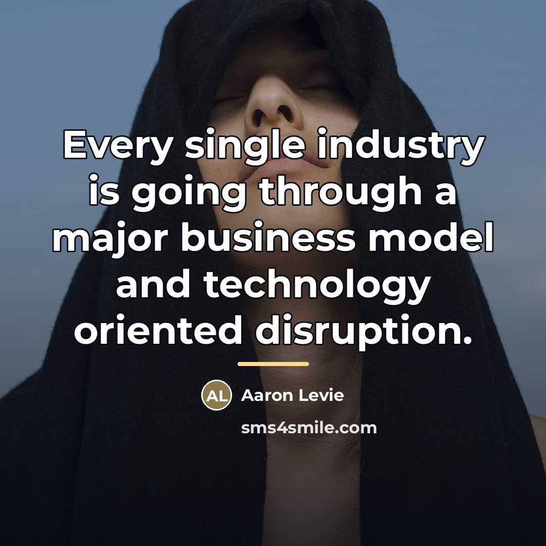 “Every single industry is going through a major business model…” quote by Aaron Levie
