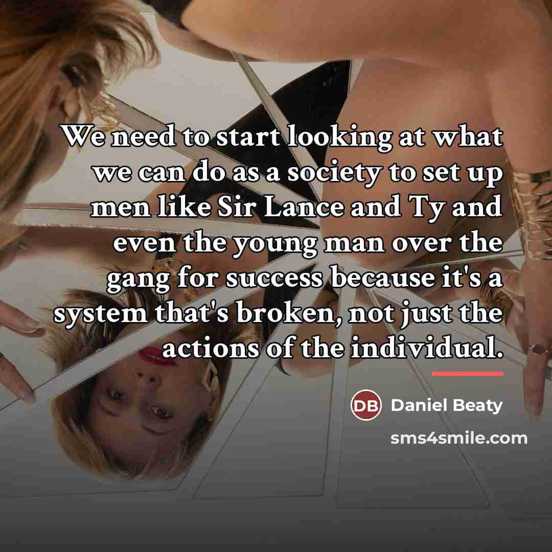 “We need to start looking at what we can do…” quote by Daniel Beaty