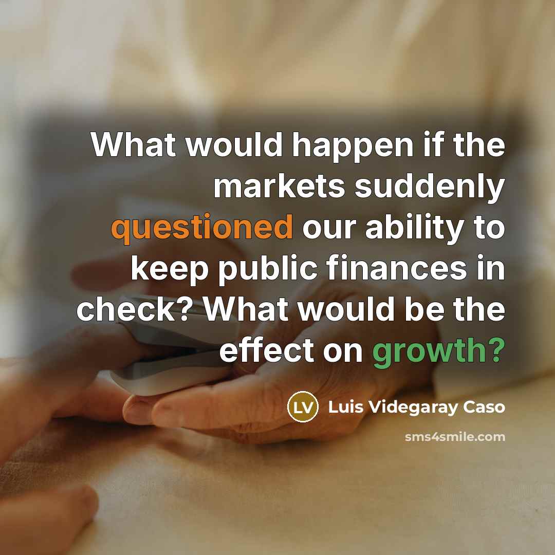 “What would happen if the markets suddenly questioned our ability…” quote by Luis Videgaray Caso