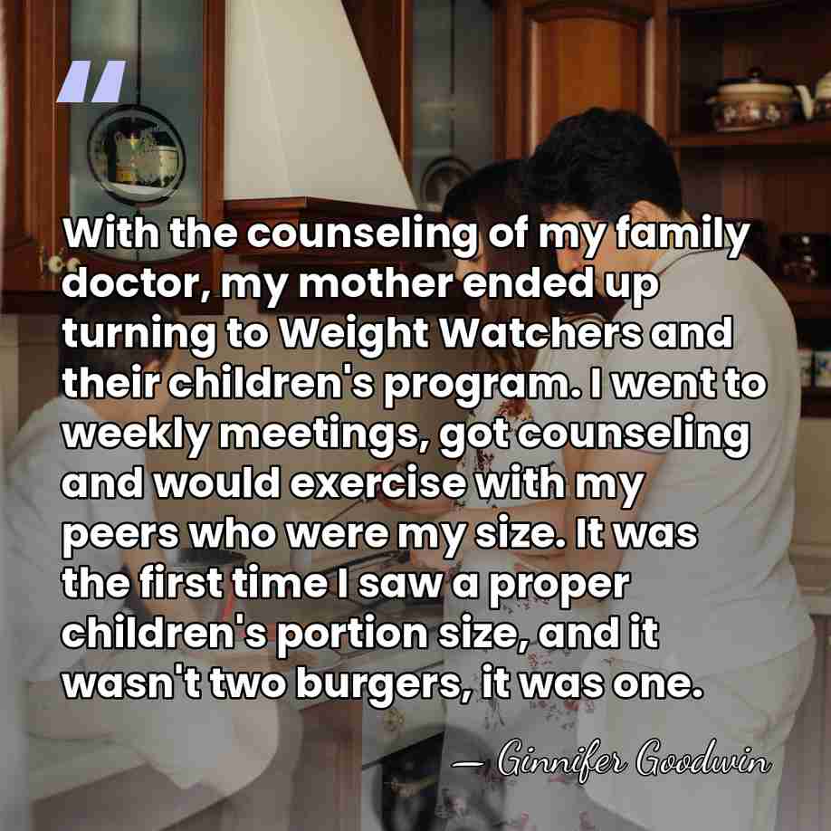 With the counseling of my family doctor, my mother ended up turning&hellip; - Ginnifer Goodwin