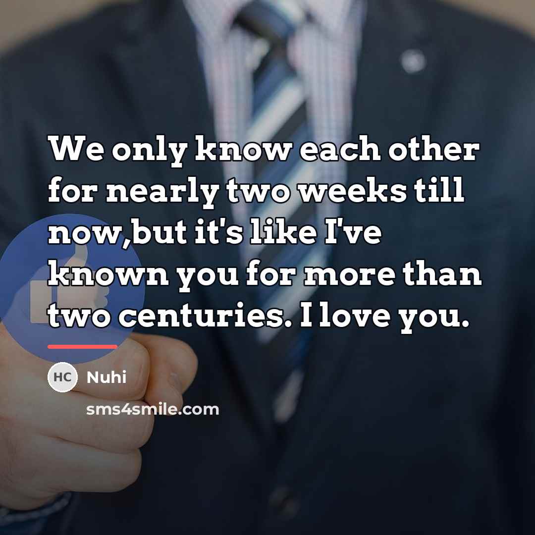 “We only know each other for nearly two weeks till…” quote by Nuhi