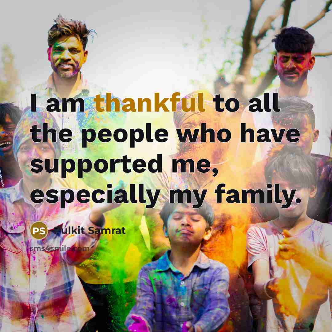 “I am thankful to all the people who have supported…” quote by Pulkit Samrat