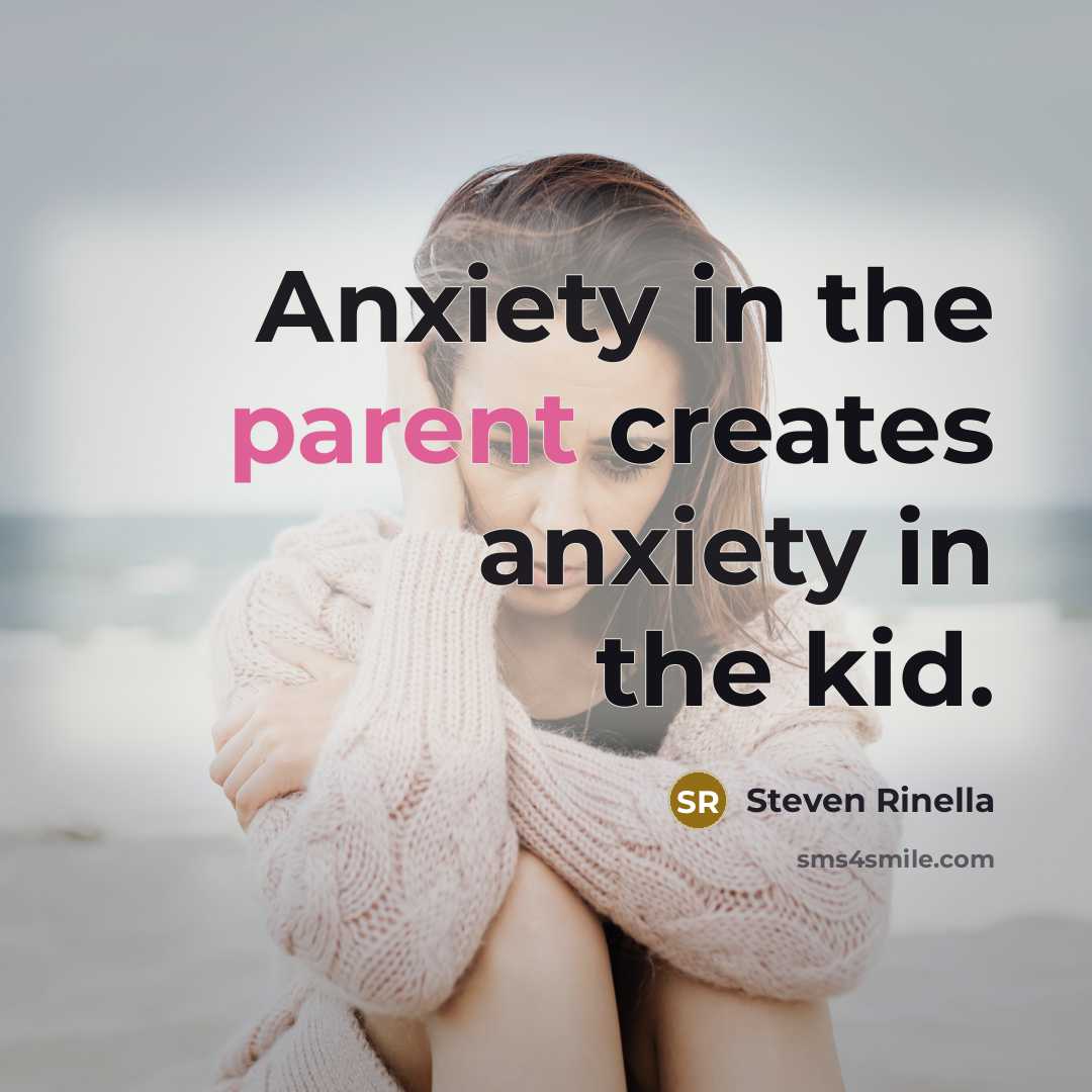 “Anxiety in the parent creates anxiety in the kid.…” quote by Steven Rinella