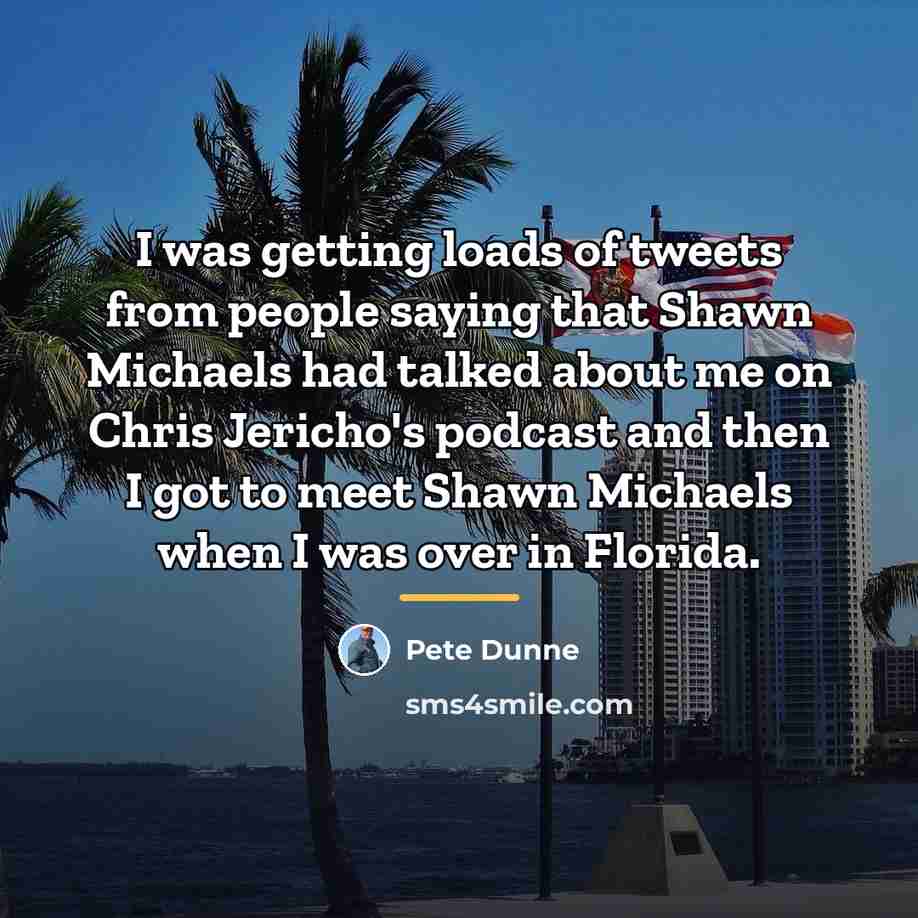 “I was getting loads of tweets from people saying that…” quote by Pete Dunne