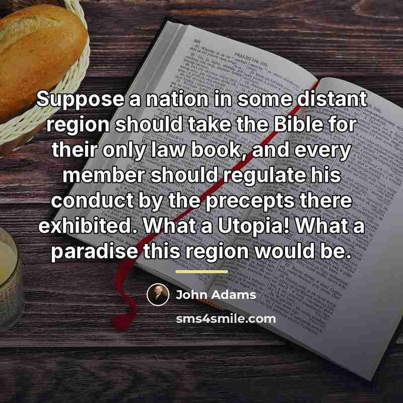 “Suppose a nation in some distant region should take the…” quote by John Adams