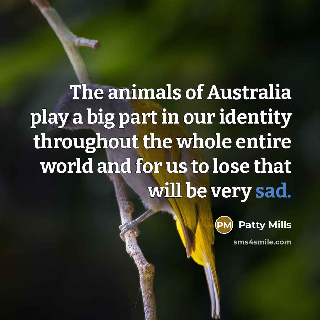 “The animals of Australia play a big part in our…” quote by Patty Mills