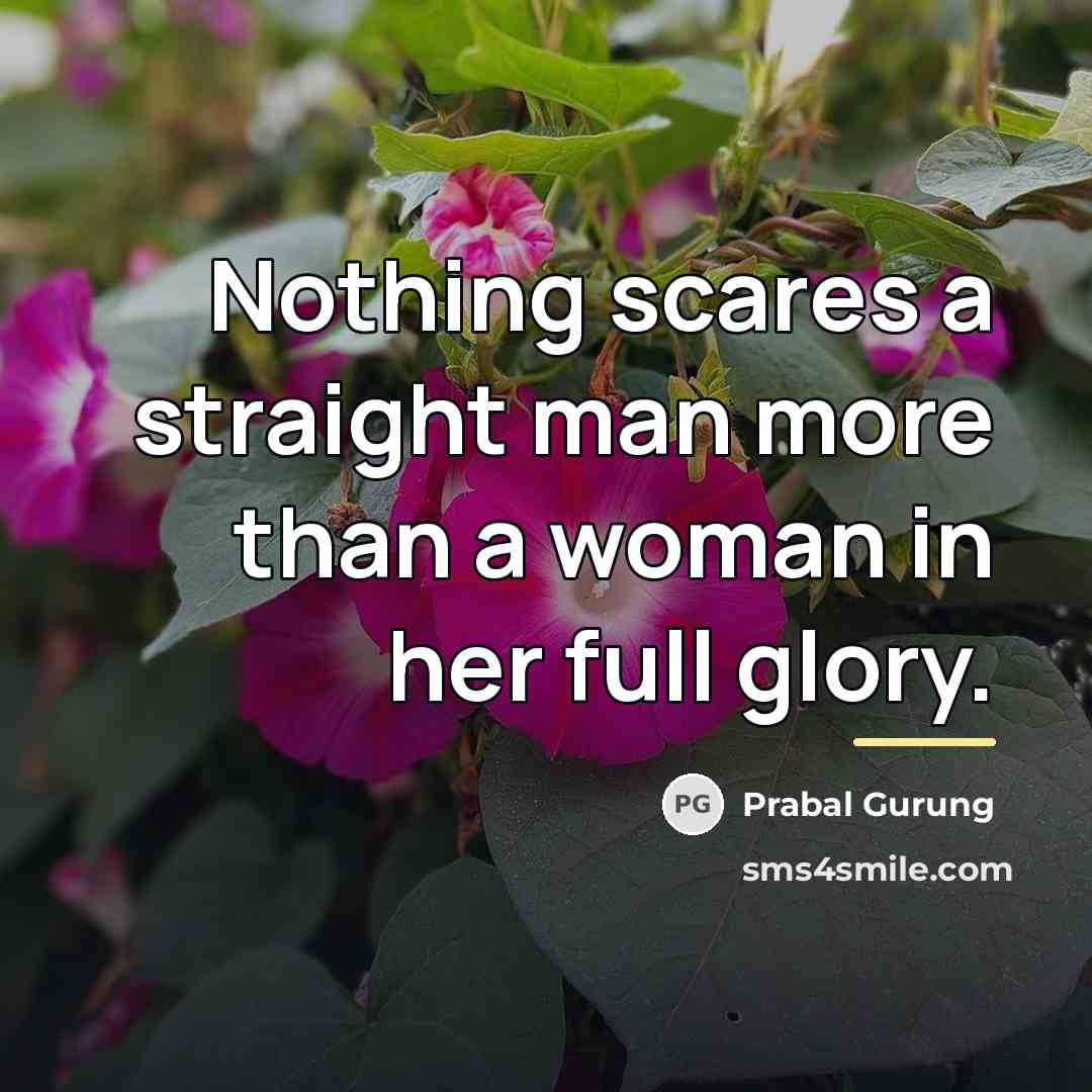 “Nothing scares a straight man more than a woman in…” quote by Prabal Gurung