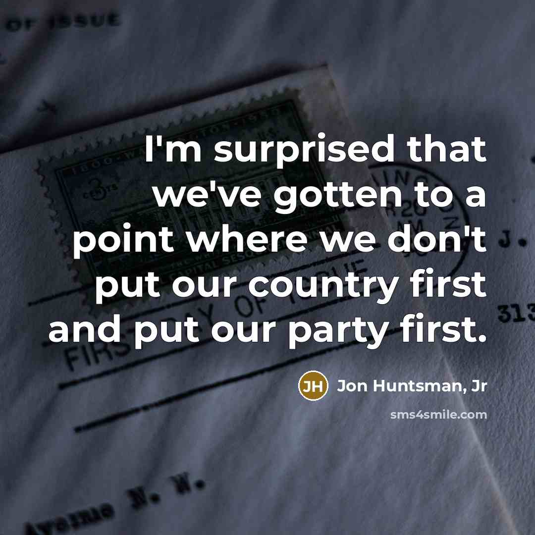“I'm surprised that we've gotten to a point where we…” quote by Jon Huntsman, Jr