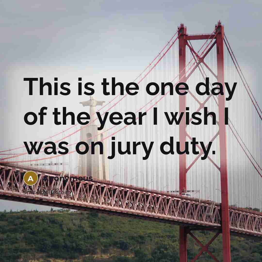 “This is the one day of the year I wish…” quote by Anonymous