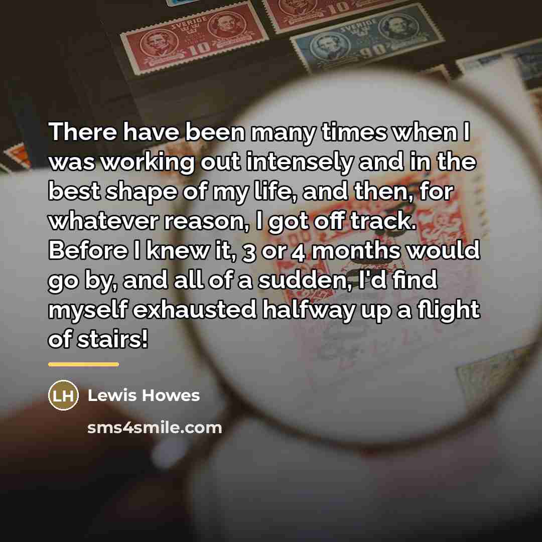 “There have been many times when I was working out…” quote by Lewis Howes