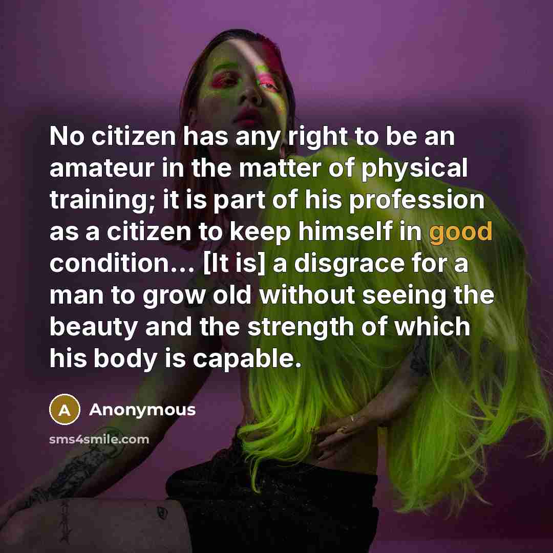 “No citizen has any right to be an amateur in…” quote by Anonymous