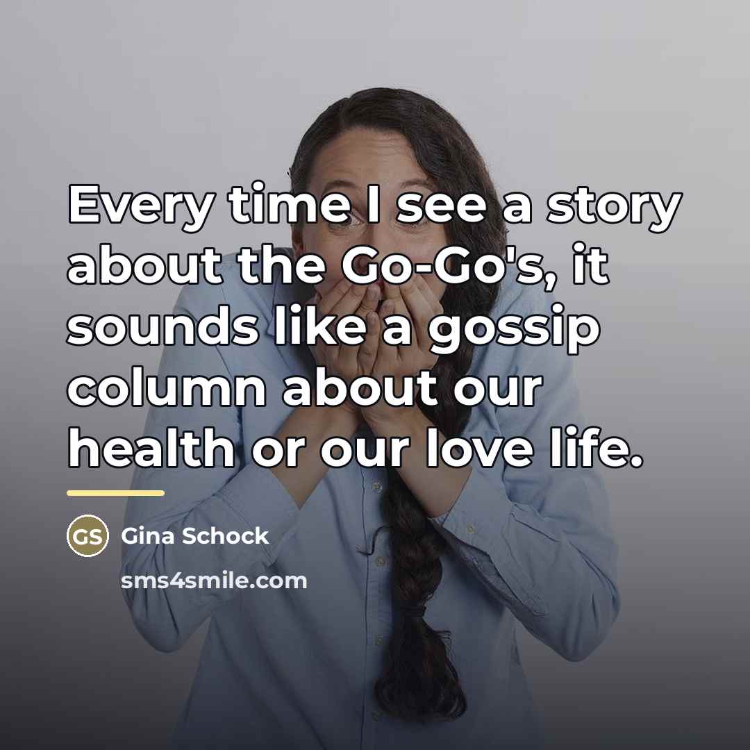 “Every time I see a story about the Go-Go's, it…” quote by Gina Schock