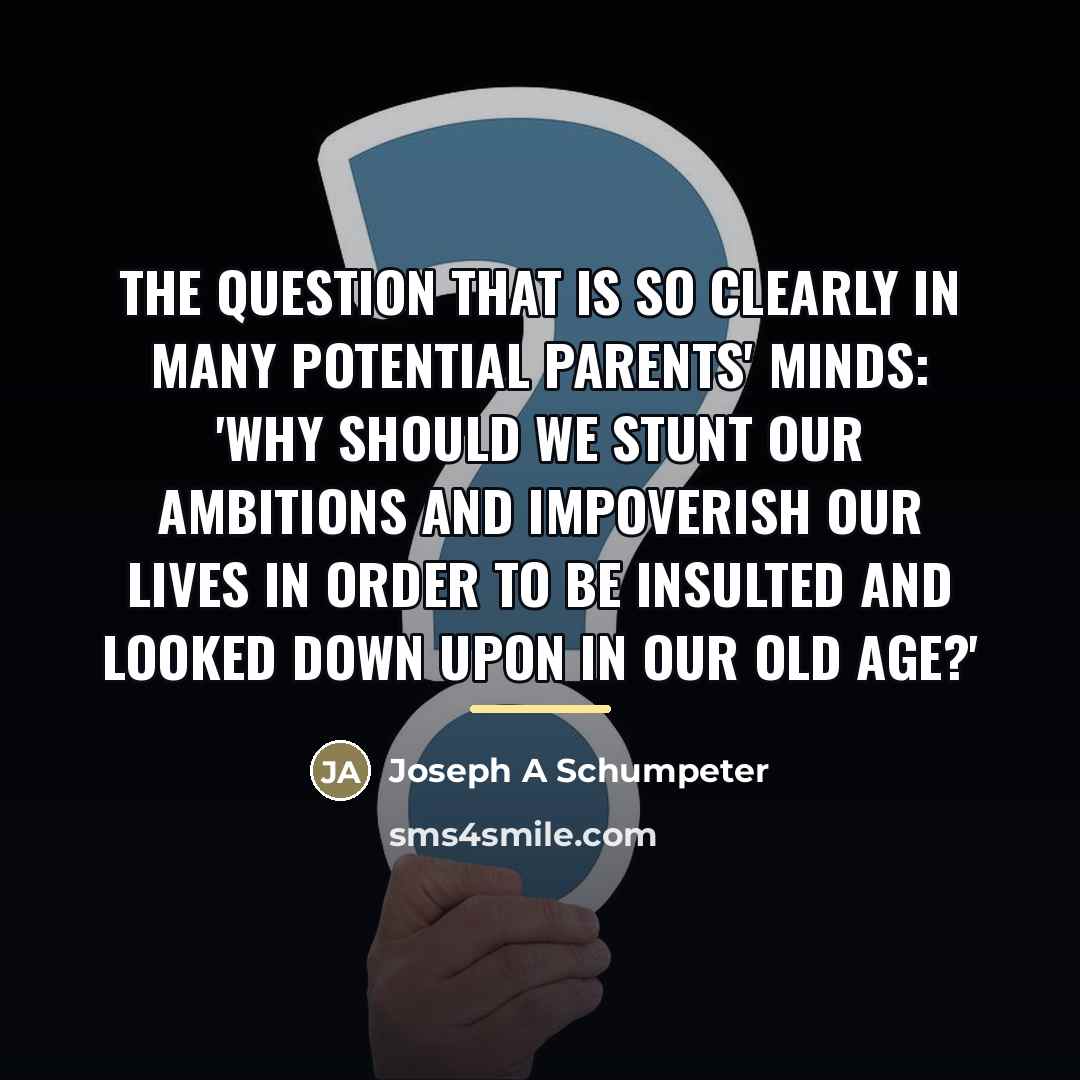 “The question that is so clearly in many potential parents'…” quote by Anonymous
