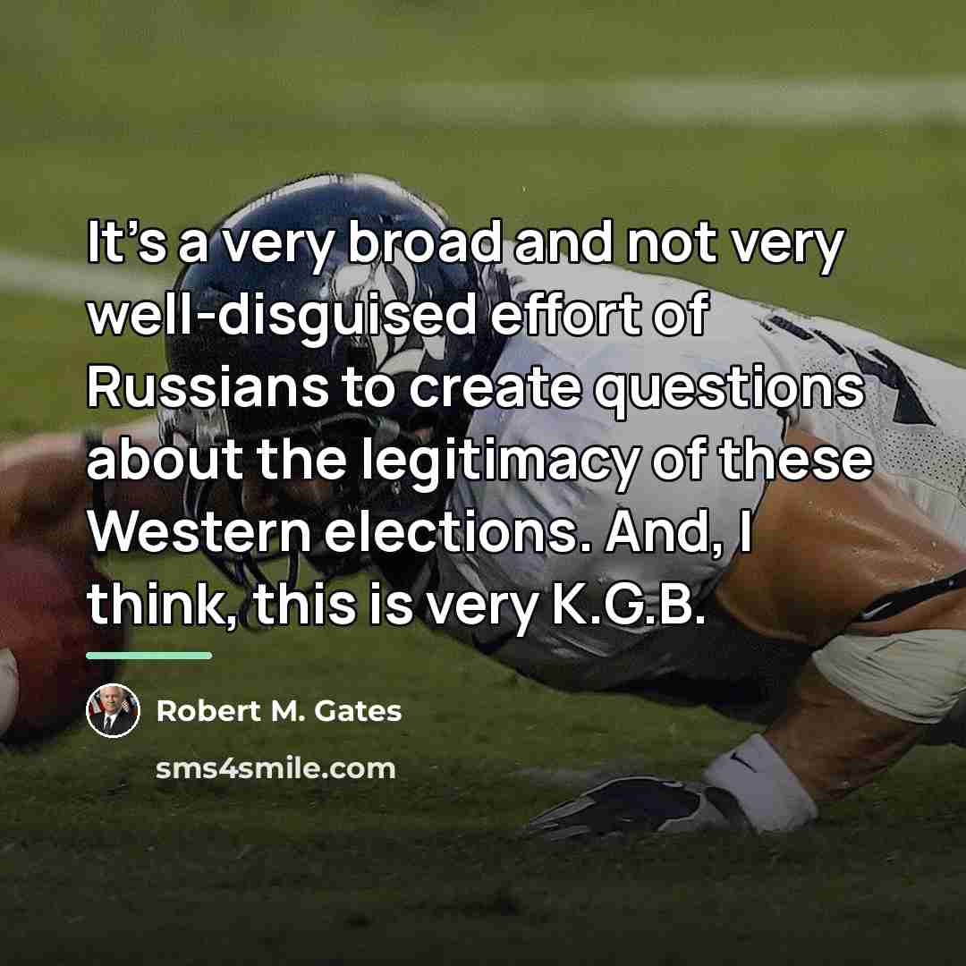 “It's a very broad and not very well-disguised effort of…” quote by Robert M. Gates