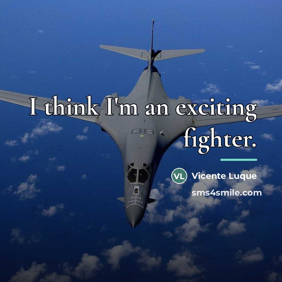 “I think I'm an exciting fighter.…” quote by Vicente Luque