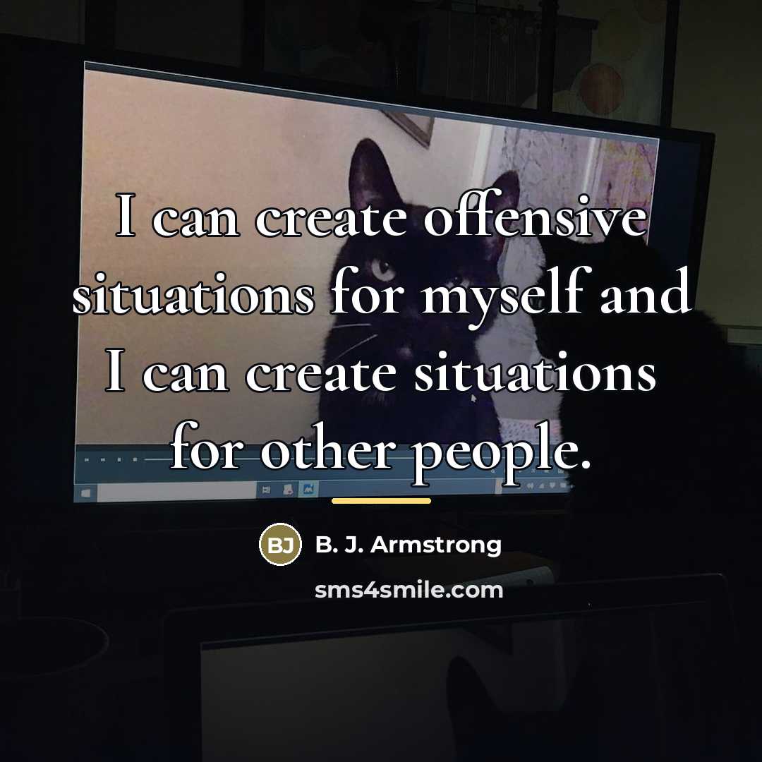 “I can create offensive situations for myself and I can…” quote by B. J. Armstrong