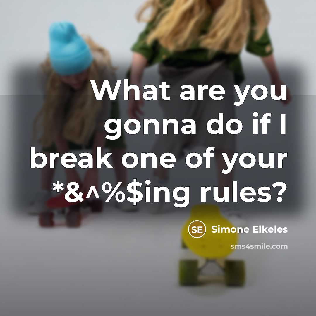 “What are you gonna do if I break one of…” quote by Simone Elkeles