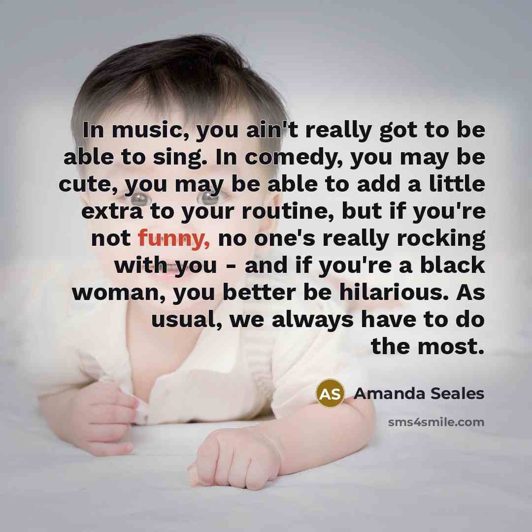 “In music, you ain't really got to be able to…” quote by Amanda Seales
