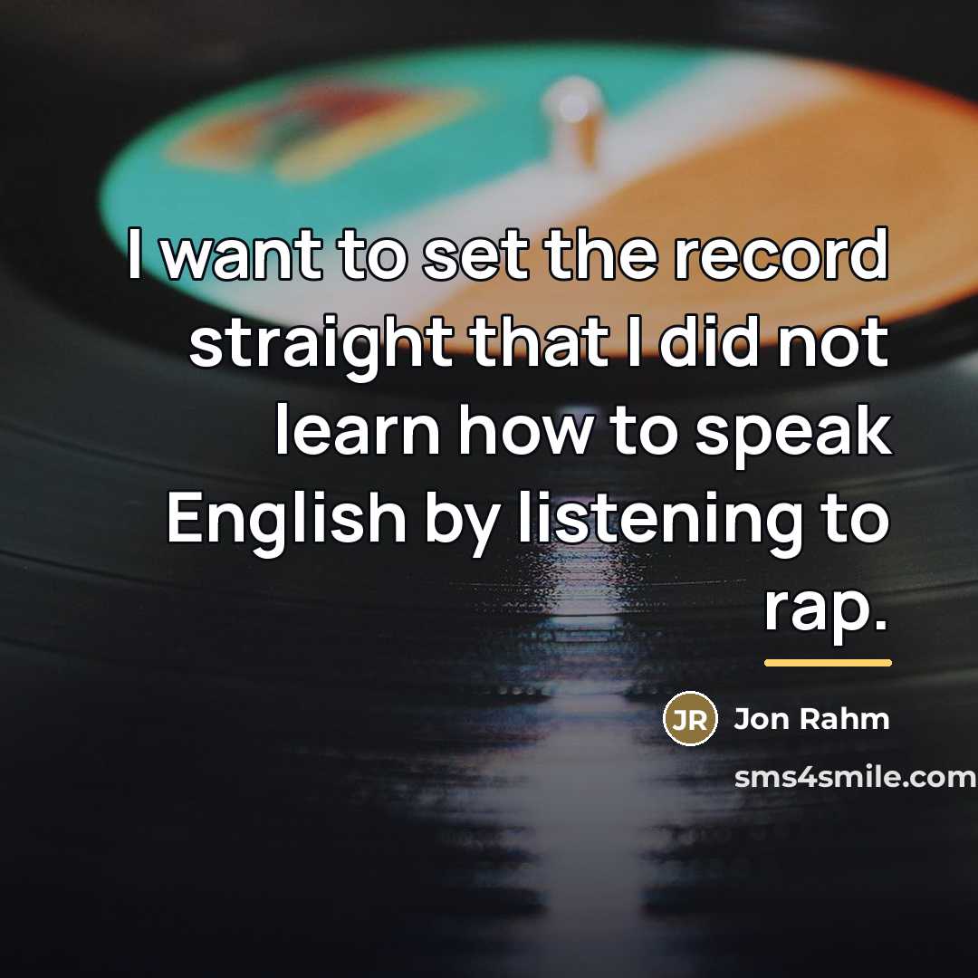 “I want to set the record straight that I did…” quote by Jon Rahm