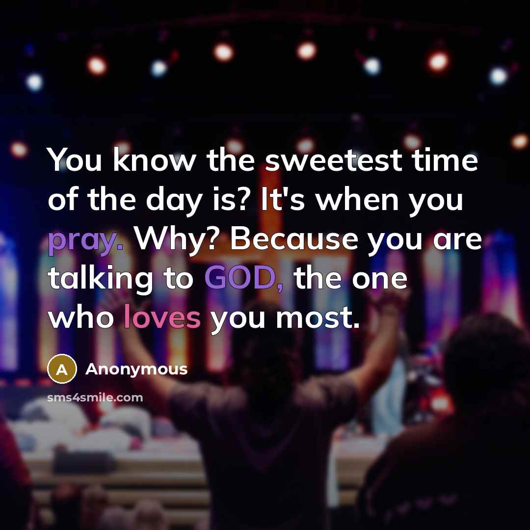 “You know the sweetest time of the day is? It's…” quote by Anonymous