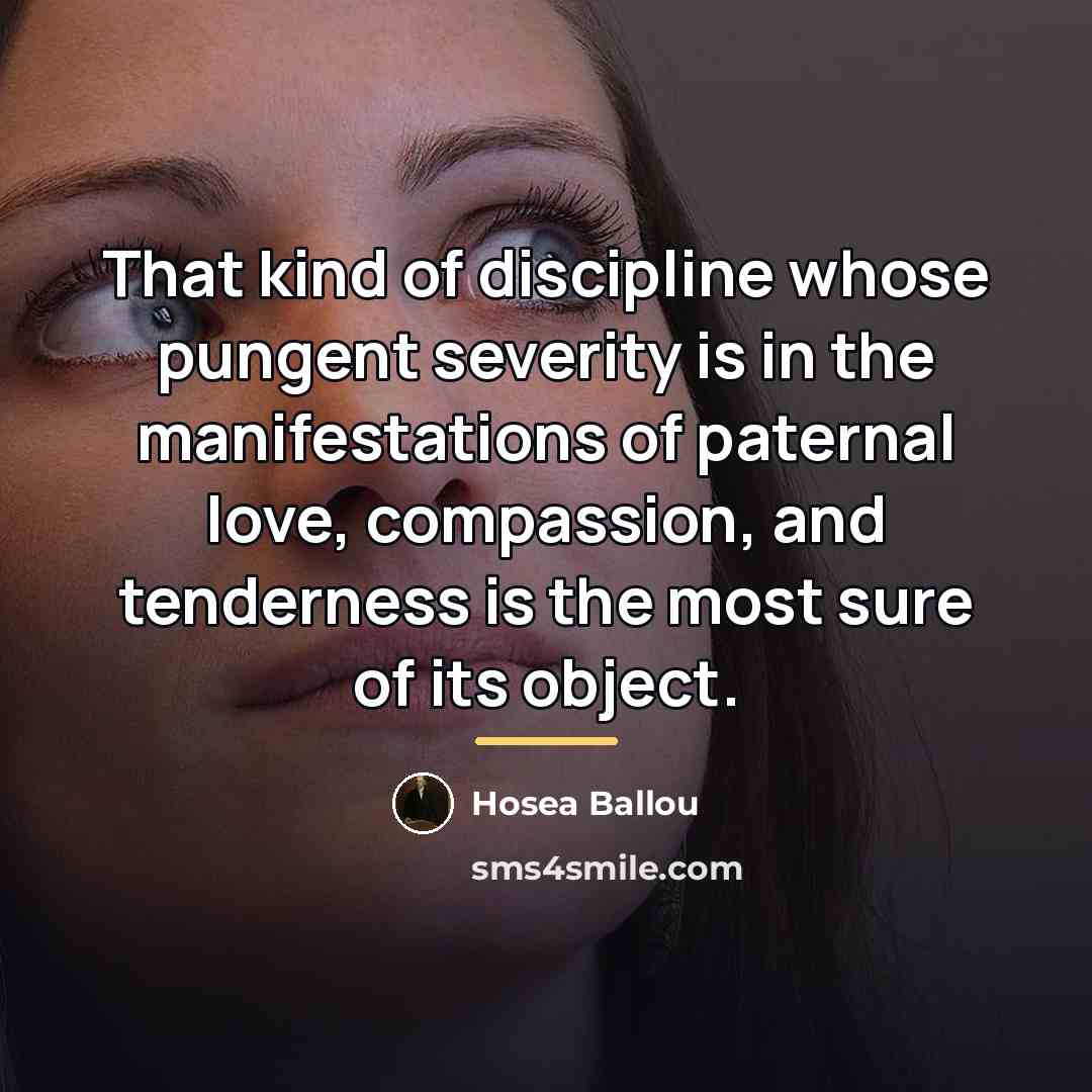 “That kind of discipline whose pungent severity is in the…” quote by Hosea Ballou