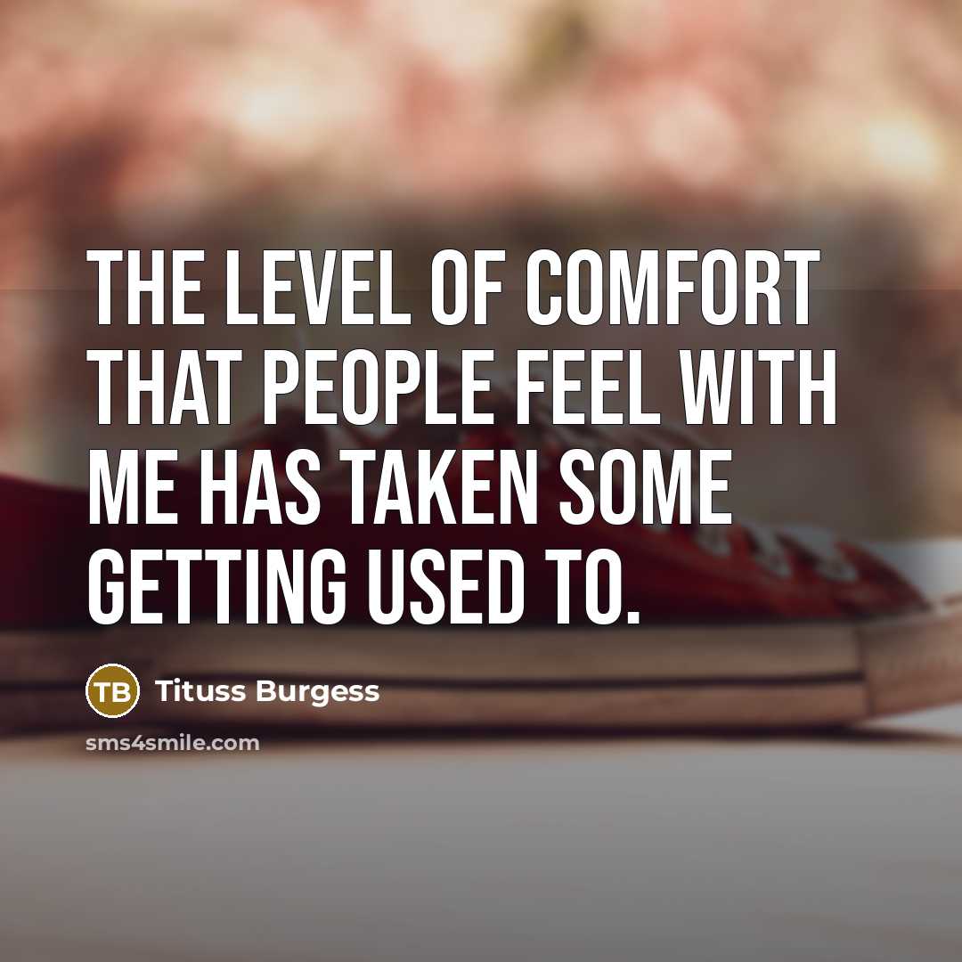 “The level of comfort that people feel with me has…” quote by Tituss Burgess