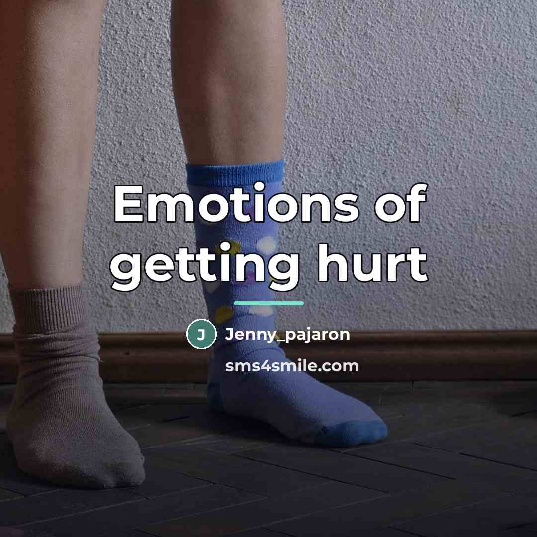 “Emotions of getting hurt…” quote by Jenny_pajaron