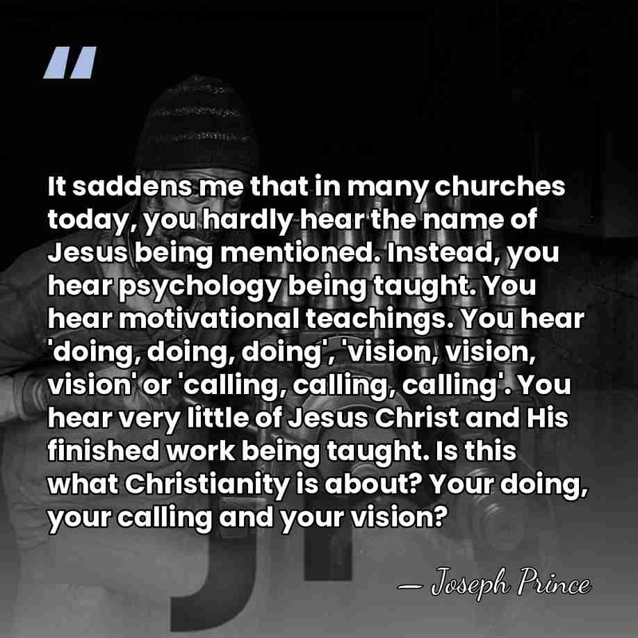It saddens me that in many churches today, you hardly hear the&hellip; - Joseph Prince