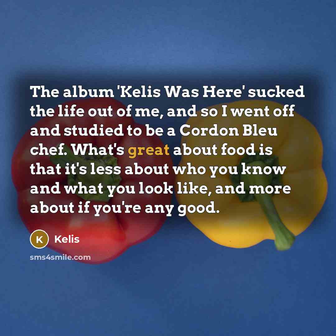 “The album 'Kelis Was Here' sucked the life out of…” quote by Kelis