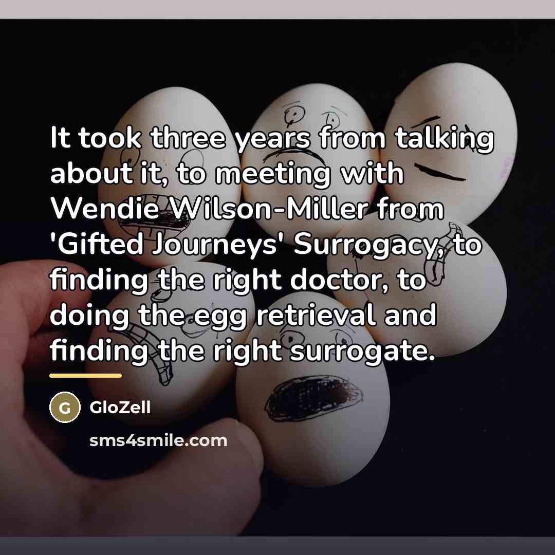 “It took three years from talking about it, to meeting…” quote by GloZell