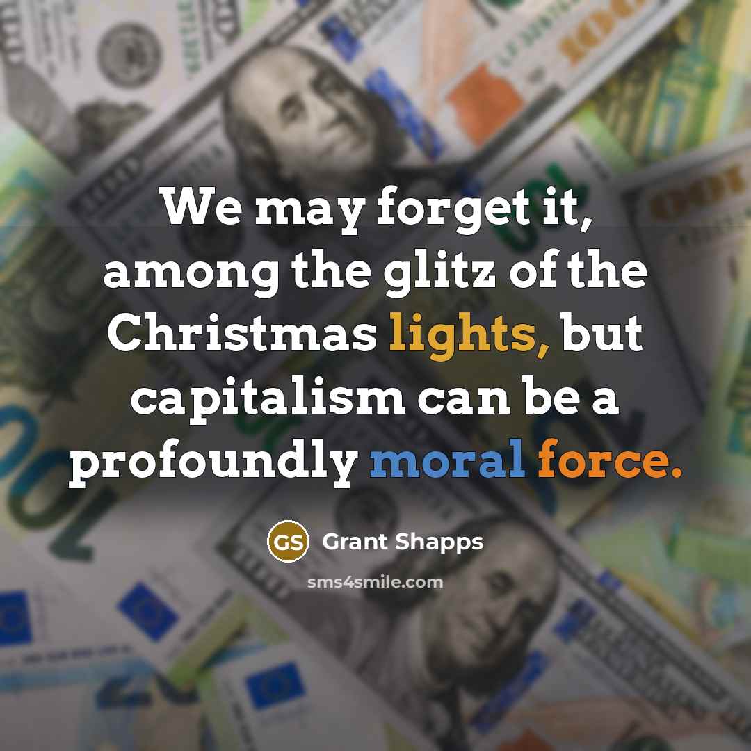 “We may forget it, among the glitz of the Christmas…” quote by Grant Shapps