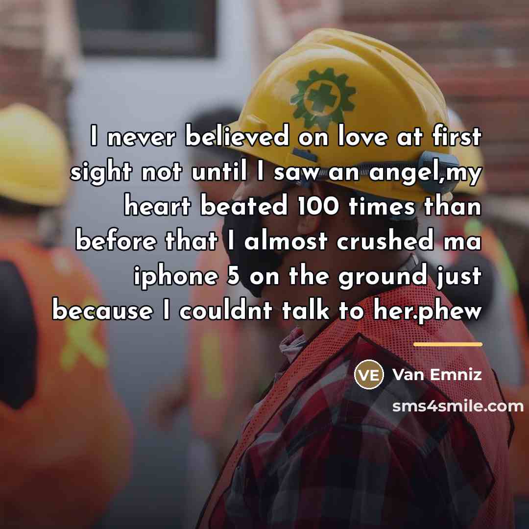 “I never believed on love at first sight not until…” quote by Van Emniz