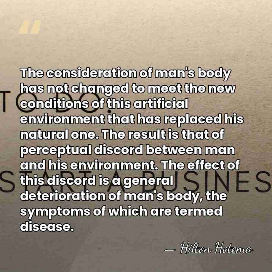 The consideration of man's body has not changed to meet the new&hellip; - Hilton Hotema