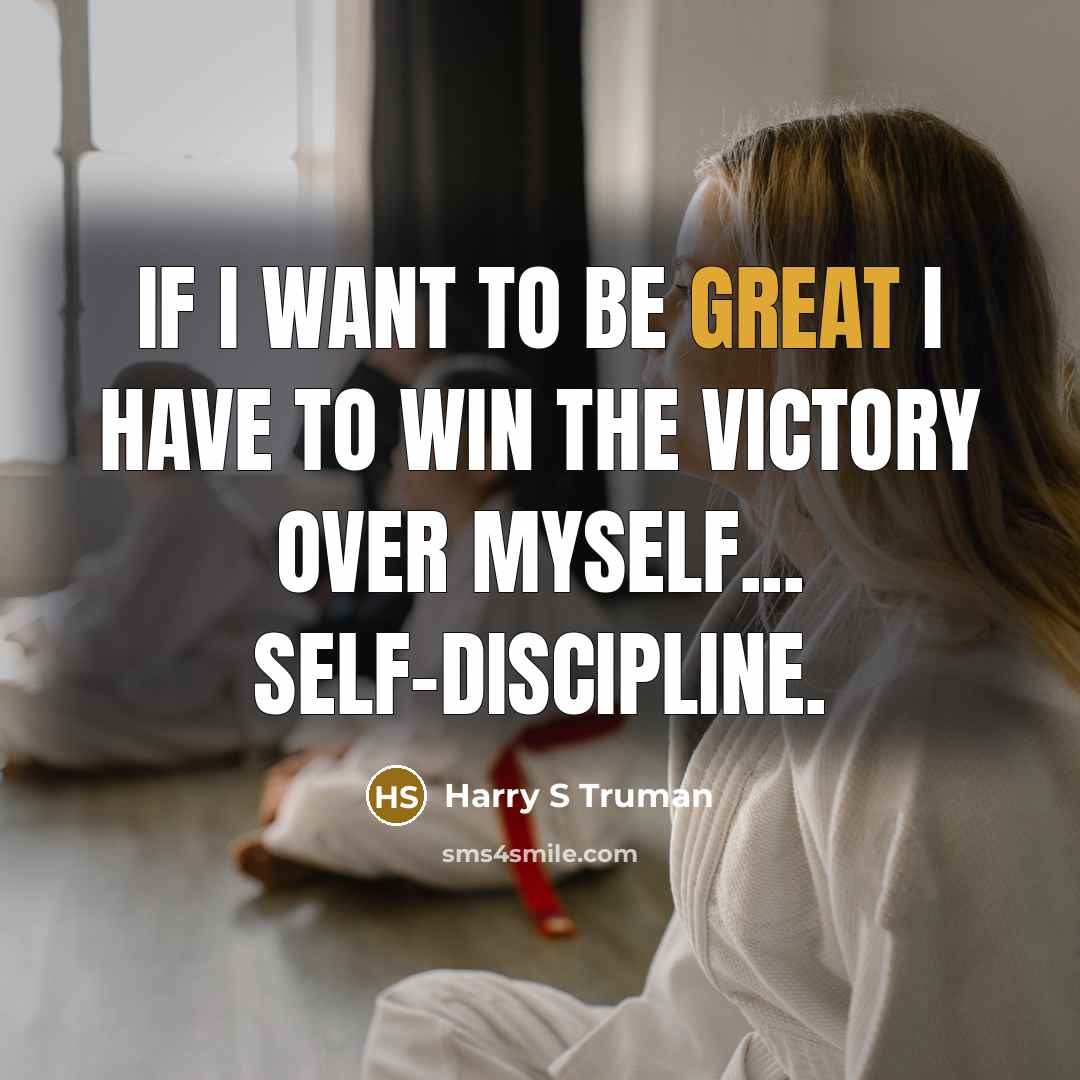 “If I want to be great I have to win…” quote by Harry S Truman