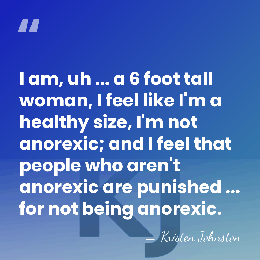 I am, uh ... a 6 foot tall woman, I feel like&hellip; - Kristen Johnston